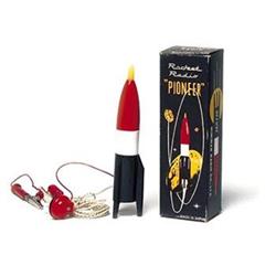 old vintage PIONEER ROCKET RADIO in box #2256582