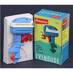 old Electric EVINRUDE power MOTOR boat toy #2256587