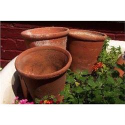 ANTIQUE ENGLISH CLAY POT 8" #2256609