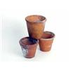 Image 1 : ANTIQUE ENGLISH CLAY POT 9" #2256612