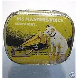 antique RCA VICTOR GRAMOPHONE NEEDLE dog tin ~ #2256658