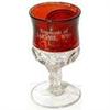 old 1910 LARAMIE WY RUBY FLASH souvenir glass #2256659