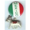 Image 1 : VINTAGE MEXICO DONKEY DANGLER PINBACK PIN #2256694