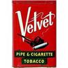 VINTAGE VELVET PIPE TIN  1930S #2256698