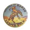 Image 1 : 4 VINTAGE 1950S RODEO COWBOY PATCHES AND PINS #2256707