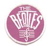 Image 1 : VINTAGE THE BEATLES PURPLE ROUND PATCH #2256712