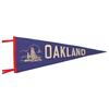 VINTAGE 1940S OAKLAND CALIFORNIA FELT PENNANT #2256728