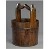 NEW WOOD WATER BUCKET / GARDEN PLANTER #2256760