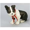 Image 1 : CAST IRON PAINTED BOSTON TERRIER DOG DOOR STOP #2256762