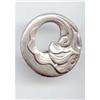 Image 1 : SALE Coro Sterling Fish Circle Pin #2256830