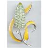 SALE Vibrant Corn Rhinestone and enameling. #2256834