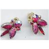 Image 1 : SALE Exciting Red Rhinestone Earrings #2256848