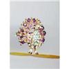 Image 1 : SALE Peacock in brilliant colors. Pin #2256913