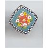 Image 1 : SALE Beautiful Mosaic square Pin Made in Italy.#2256993