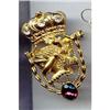 Image 1 : SALE Knight Pin with Stone #2257046