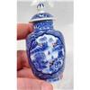 Image 1 : Large Traditional Blue & White Porcelain Snuff #2257165