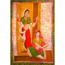 Batik painting  of Waiting Maidens #2257231