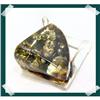 lavish HUGE DARK Baltic Amber Sterling Pendant #2257363