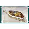 Image 1 : Romantic Designer TIERED Baltic Amber Sterling#2257409