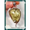 Image 1 : Sterling SWIRLS encase BALTIC Amber Pendant #2257417