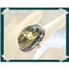Image 1 : individuality of Baltic Amber Sterling Ring#2257444