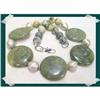 Image 1 : Apple Green JADE Turquoise STERLING#2257453