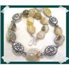 Image 1 : Tremendous Agate Stone created with LOTS Silver#2257475