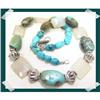 Image 1 : LEMON Chalcedony Turquoise Gemstone Necklace #2257478