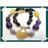 FABULOUS contrast Faceted Gemstone Silver #2257479