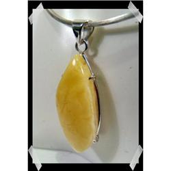 SALE~Simplicity of Design Baltic Amber Sterling#2257490