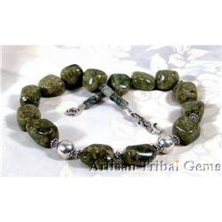 Massive Vassonite Nugget Sterling Choker ~ 235 #2257753