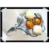 Image 1 : POLISH Designer Cognac Butter Baltic Amber #2257783