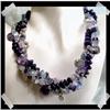 Image 1 : AMETHYST Royalty TRIPLE Strand Gemstone #2257813