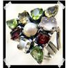 Superb HEAVY GARDEN of Gemstone Sterling #2257844