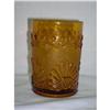 Image 1 : EAPG SHELL AND JEWEL TUMBLER - AMBER #2258011