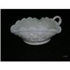 Image 1 : FENTON HOBBS BLOCK MILK GLASS APPLIED HNDL #2258025