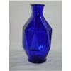 Image 1 : COBALT BLUE GEOMETRIC SHAPE BOTTLE #2258026