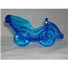 Image 1 : EAPG BLUE AUTOMOBILE TOOTHPICK OR SALT DISH #2258037