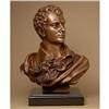Image 1 : ELEGANT BRONZE BUST OF LORD BYRON  SCULPTURE #2258129