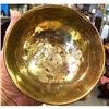 Image 1 : VICTORIAN HAND TOOLED SOLID BRASS BOWL #2258251