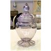 Image 1 : VINTAGE GLASS COUNTRY STORE COUNTER JAR #2258256