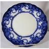 Image 1 : Flow Blue Plate. English. Alcock. c1875 #2258310