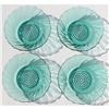 Image 1 : Jeanette Swirl Aquamarine Bowls Set of 4 #2258366