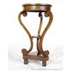 Image 1 : WALNUT ESTATE VICTORIAN STYLE ACCENT TABLE #2258475