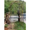Image 1 : HUGE ESTATE VICTORIAN STYLE IRON GARDEN GATE #2258479