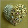 Image 1 : SUPERB VINTAGE RHINE STONE  BROOCH  #2265691