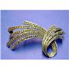Image 1 : Deco Birks Sterling Marcasite Brooch  #2265712