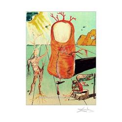 RARE SALVADOR DALI SIGNED S/N LE SURREAL ART #2266253