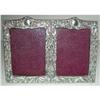 Image 1 : English Victorian Sterling Double Photo Frame #2266460