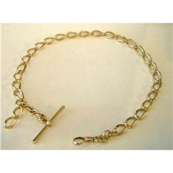 Antique 14K Gold Watch Chain #2266577